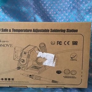 ESD Safe and Temp adjustable Soldering Station